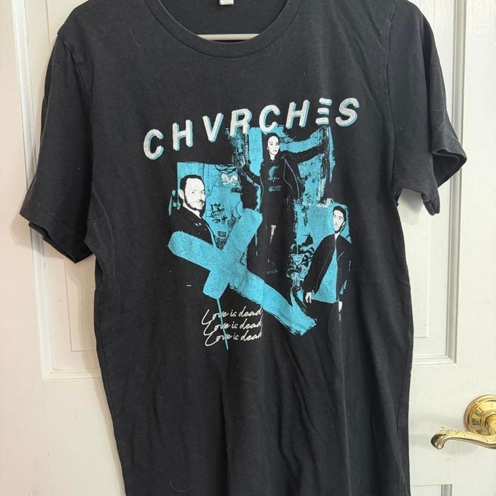 CHVRCHES Tour Shirt Size M